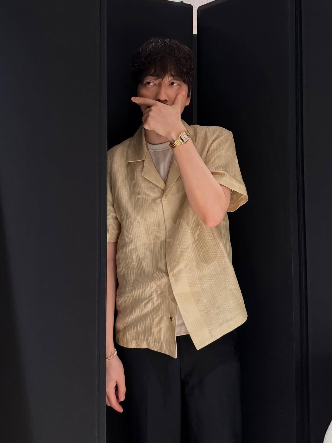 Actor Lee Dong-hwi Stuns Fans with New Bearded Look and Luxury Style
