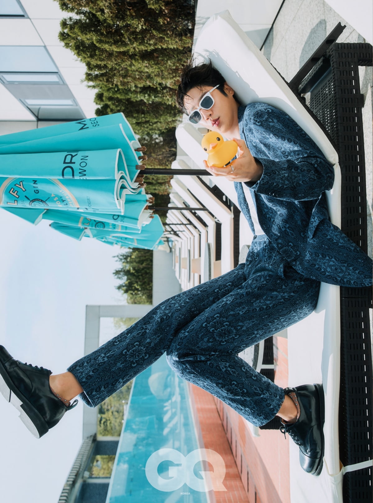 Actor Jung Joon-won Unveils a Bold New Look in GQ Korea's July Issue