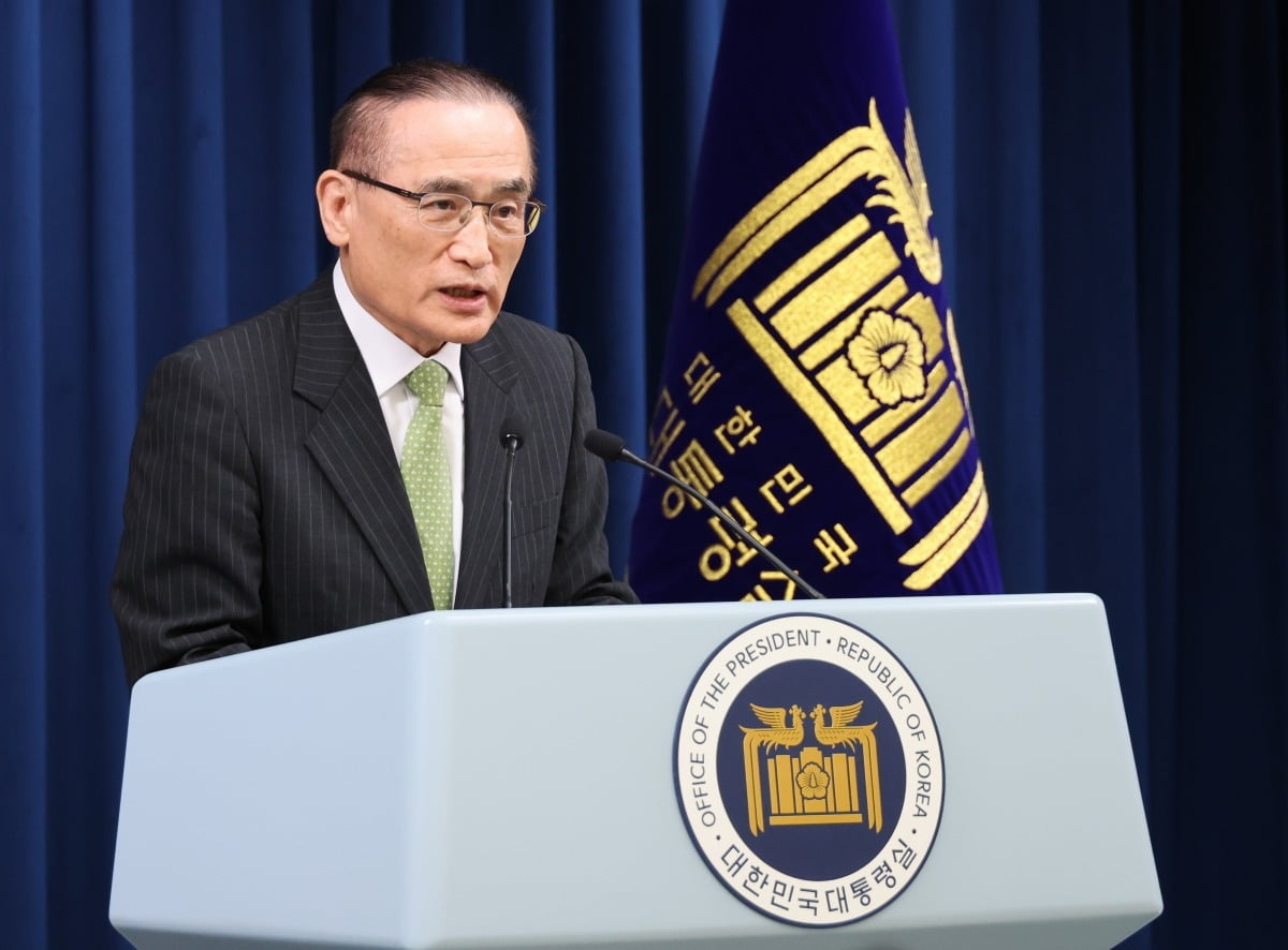 위성락 국가안보실장. /사진=연합뉴스