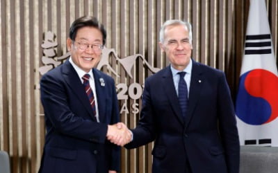 [속보] 李대통령, 마크 카니 캐나다 총리와 정상회담
