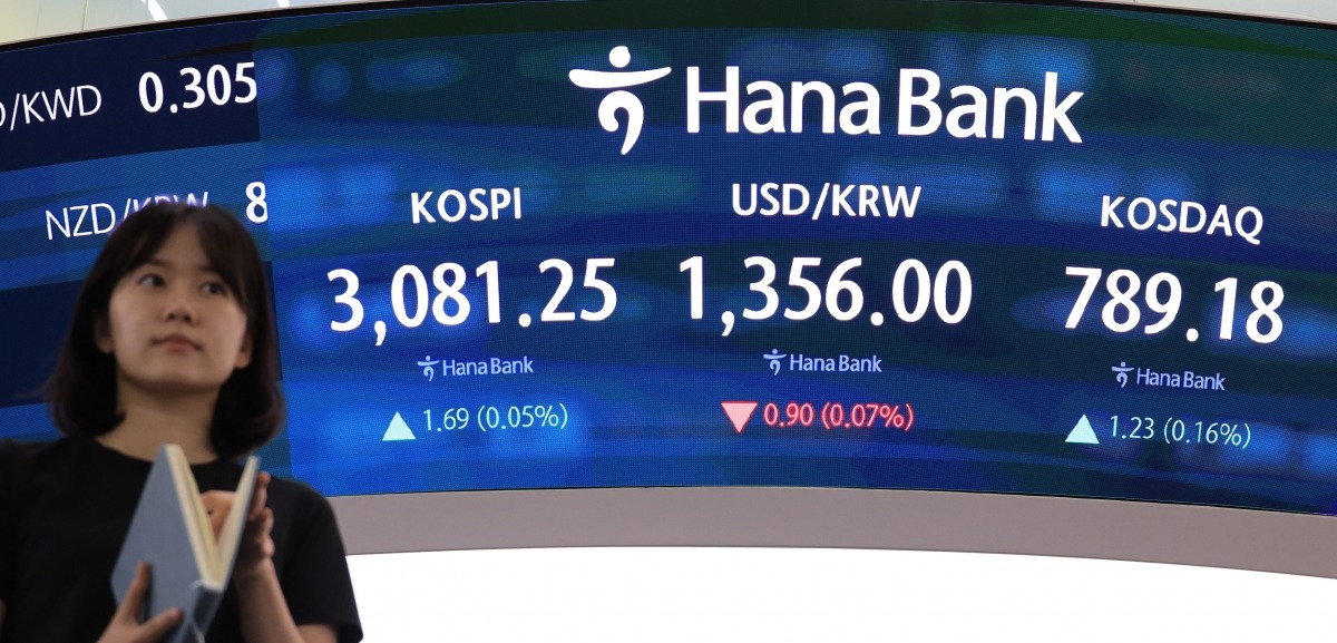 코스피, 美 증시 훈풍에도 하락세…방산株 동반 강세