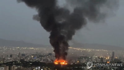 이스라엘, '무조건 항복' 트럼프 압박 직후 테헤란 대규모 폭격(종합2보)
