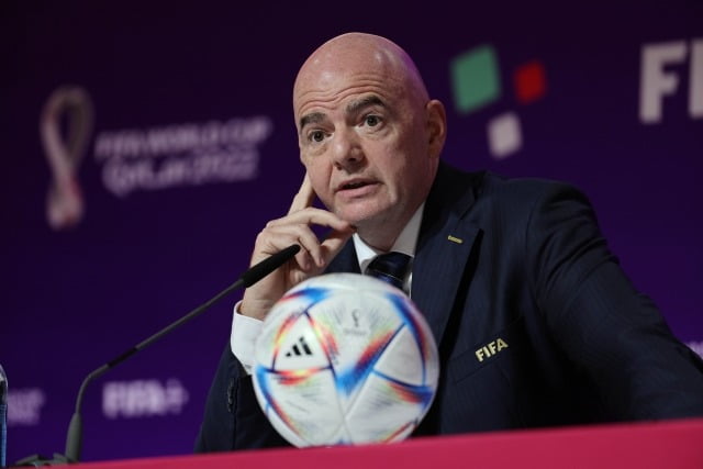 인판티노 FIFA 회장 "韓 11회 연속 월드컵 진출, 인상적"