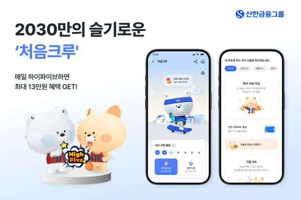 신한금융, 2030 청년을 위한 적금부터 카드까지 ‘처음크루’로 한번에 해결