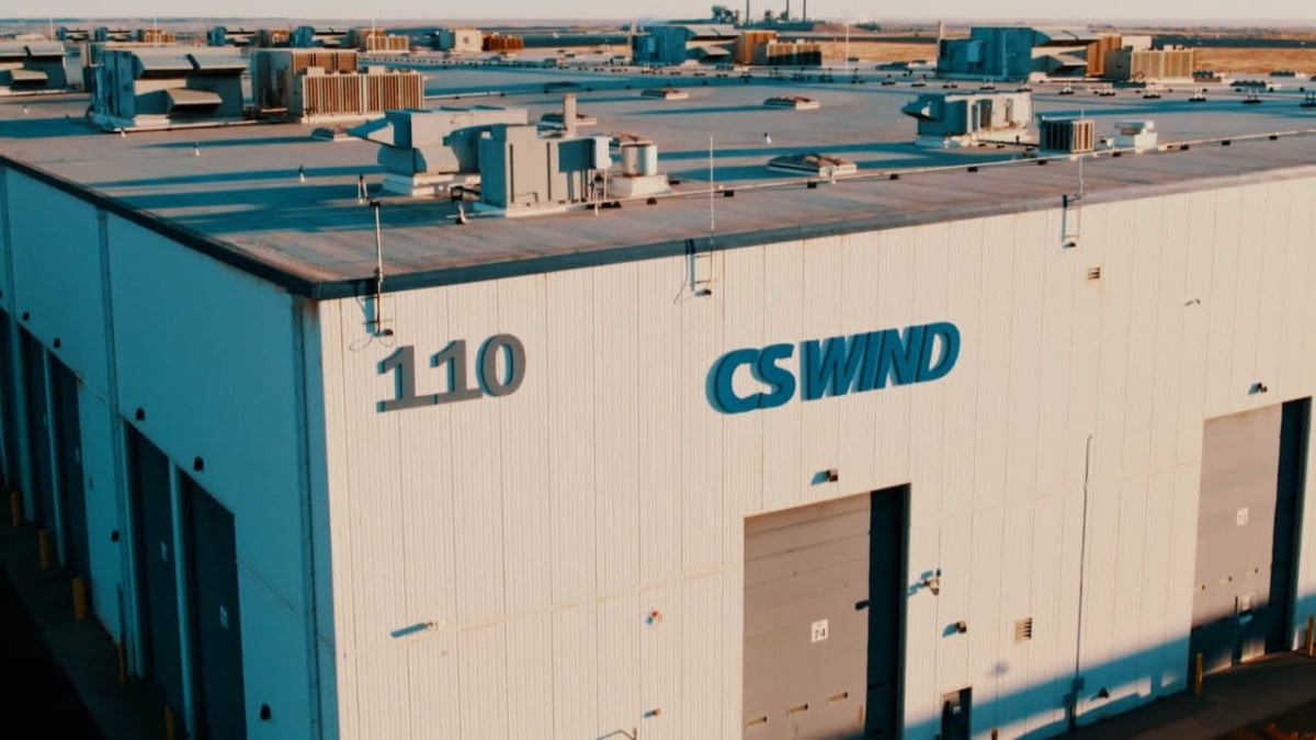 씨에스윈드 공장 전경./사진=한경DB