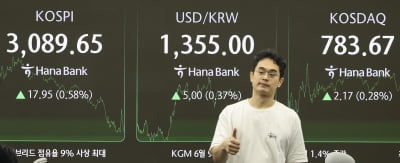 [포토] 코스피·코스닥 상승 마감
