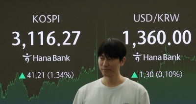 '대내외 훈풍' 코스피, 3100선 회복…삼성전자 4%대 '급등'