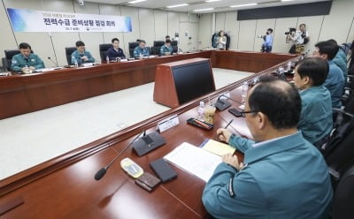 여름철 피크대비 전력수급 준비상황 점검회의