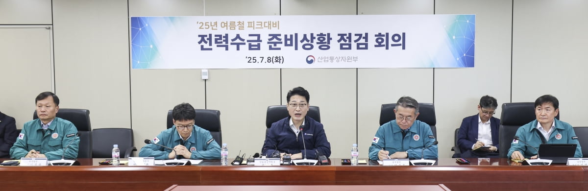여름철 피크대비 전력수급 준비상황 점검회의