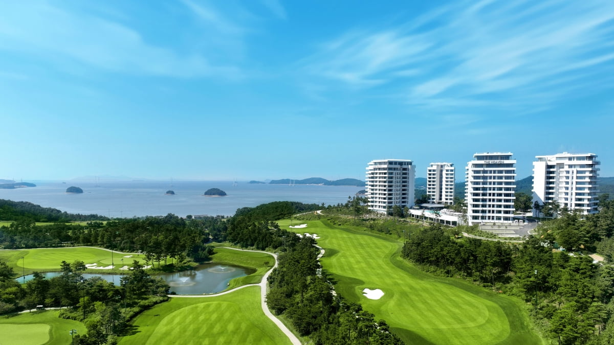 경기 안산 대부도에 있는 더헤븐CC와 더헤븐리조트. 한경DB