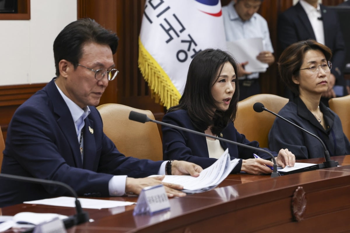 김진아 외교부 2차관이 23일 서울 종로구 정부서울청사에서 열린 APEC 정상회의 종합점검회의에서 APEC 준비 현황을 발표하고 있다.