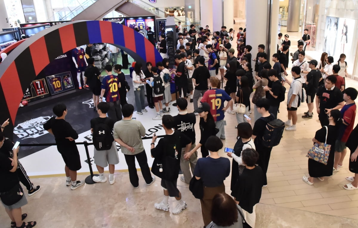 형지엘리트, FC서울 vs FC바르셀로나 서울 매치 팝업 오픈