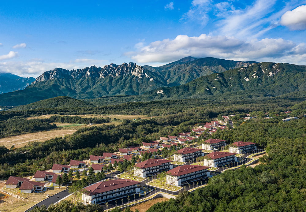 켄싱턴리조트 설악밸리 전경. 사진=이랜드파크