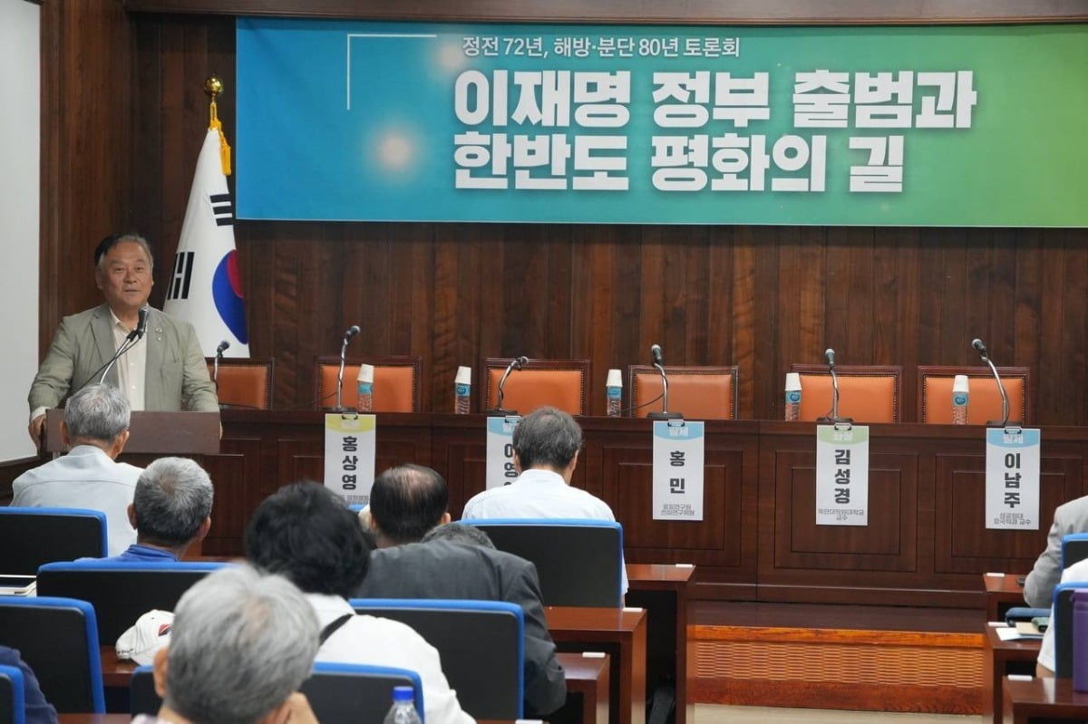 李대통령 이어 여당 의원들도 남북관계 회복 시동