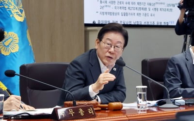 李 대통령 국무회의 첫 생중계