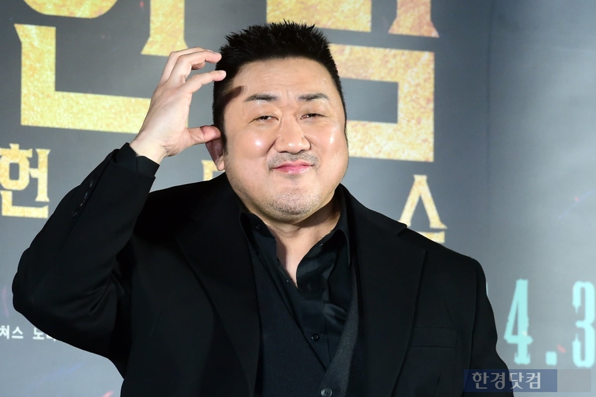마동석, 이번엔 드라마 제작