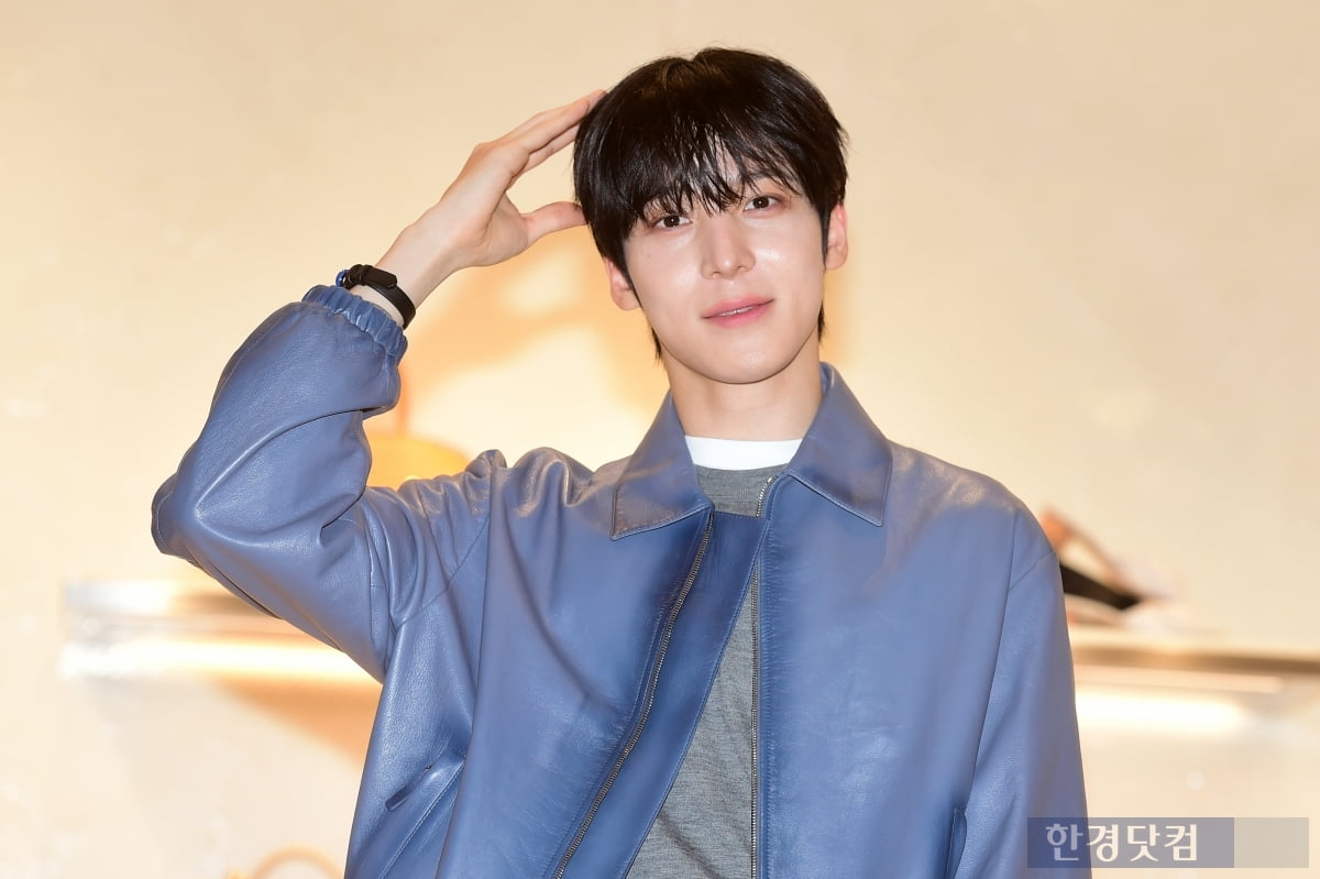 [포토] 에이티즈 윤호, '멋짐 가득한 모습에 시선강탈'