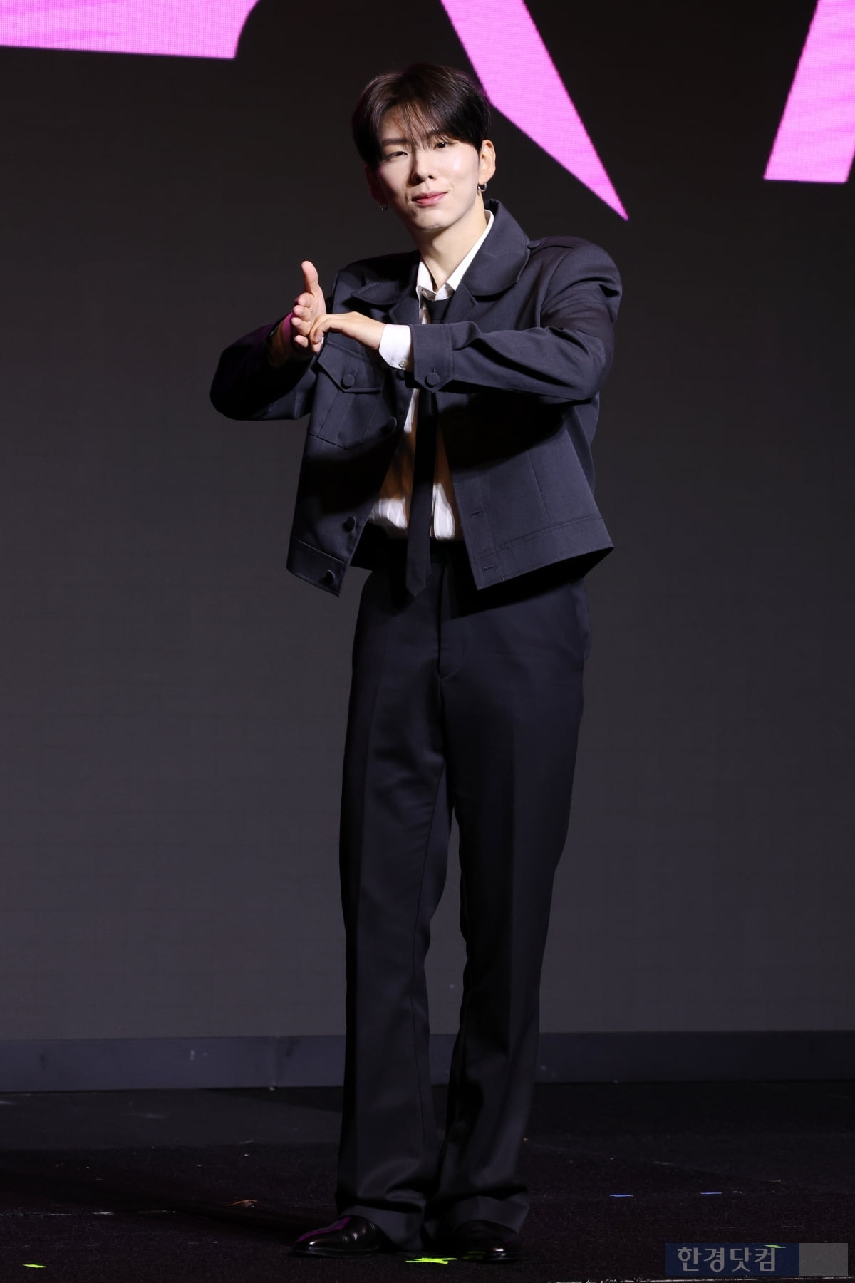 [포토] 몬스타엑스 기현, '보고 있으면 기분 좋아지는 미소'