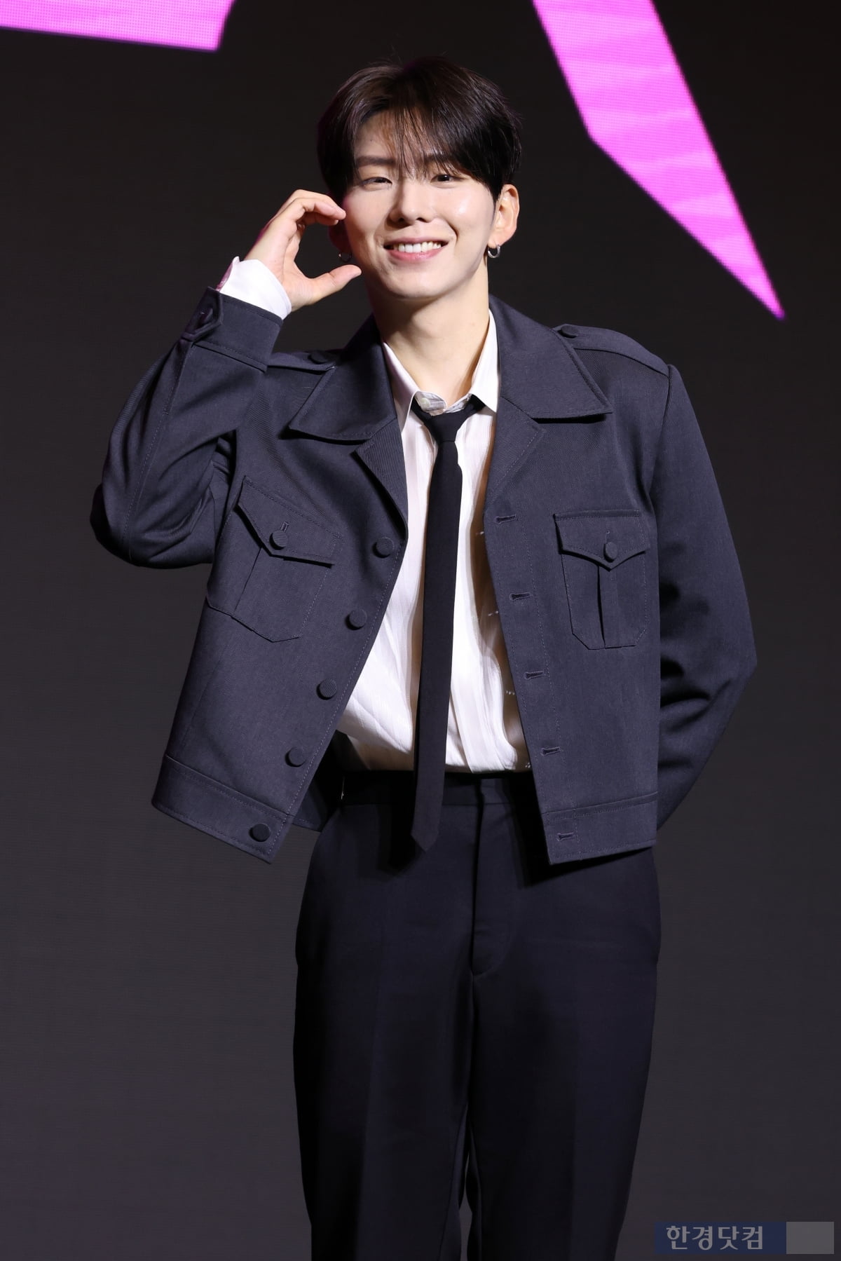 [포토] 몬스타엑스 기현, '보고 있으면 기분 좋아지는 미소'