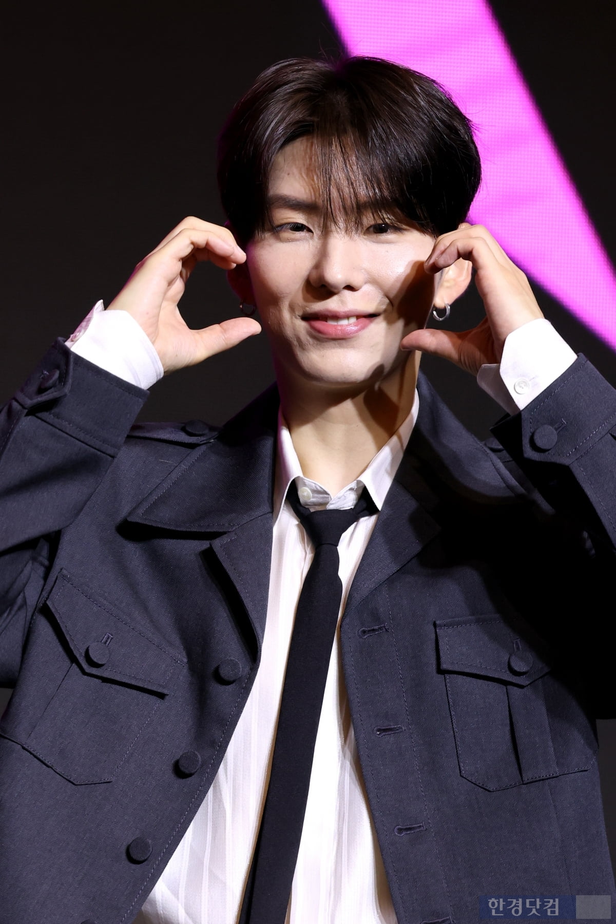 [포토] 몬스타엑스 기현, '보고 있으면 기분 좋아지는 미소'