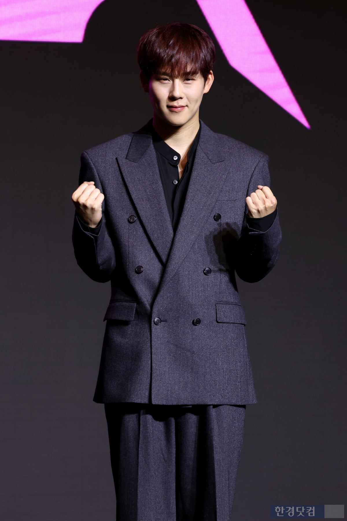 [포토] 몬스타엑스 주헌, '상남자의 귀여운 미소'