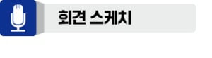 명함으로 질문자 추첨…李 "로또 돼야하는데" 농담