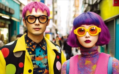  독특하고 괴짜스러운 패션 스타일 'geek chic'