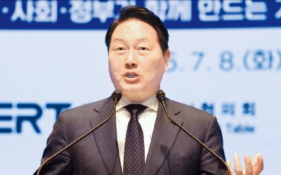최태원 "기업은 사회 해결사…난제 해결에 인센티브 줘야"