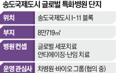 병원부지 비율 20% vs 50%…송도 특화병원 '난항'
