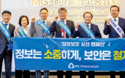새마을금고중앙회, 정보보호 캠페인