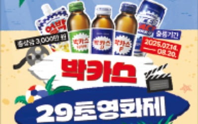 "무더위 한 방에 날려볼까"…박카스 29초영화제 개최