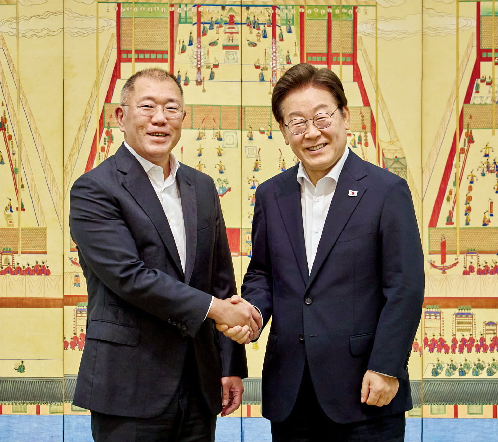 李대통령, 정의선·구광모와 연쇄회동