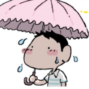 양산 쓰는 남자들