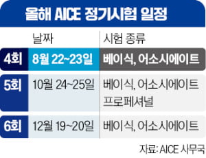 AICE, 내달 22~23일 정기시험…하반기 남은 시험은 3번