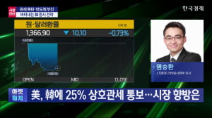 美 관세 통보에도 K증시 강세…"현대차 실적이 중요"