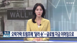 오락가락 트럼프에 '달러 숏'…글로벌 자금 이머징으로