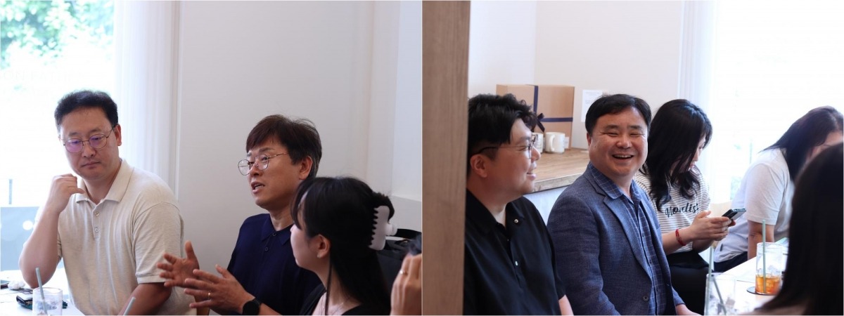 (왼쪽) 청년38국수 남지훈 CMO, (오른쪽) HBS 이구승 CEO