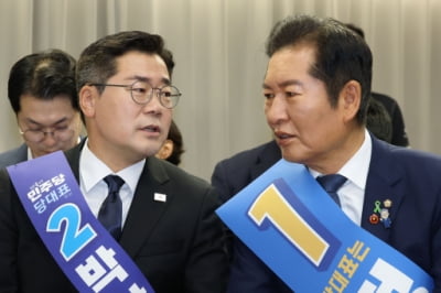 정청래, 與당대표 충청·영남 투표서 62.65% 압승