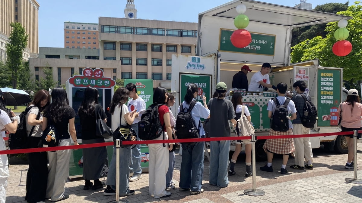 우리 회사로 '홍콩 간식차'가 찾아온다면?… 홍콩관광청, 홍콩 오피스 어택 진행