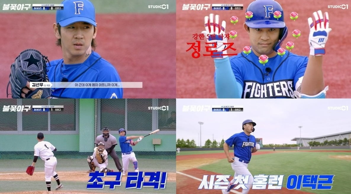 Flame Fighters Secure Fifth Consecutive Win with Stellar Performance by Pitcher Lee Dae-eun
