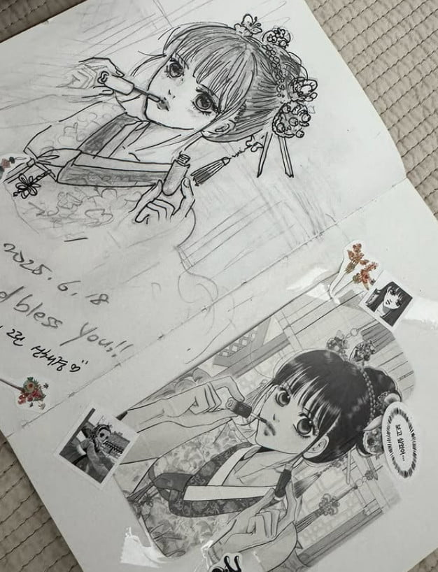 Yoon Eun-hye Showcases Impressive Art Skills with 'Princess Hours' Drawing