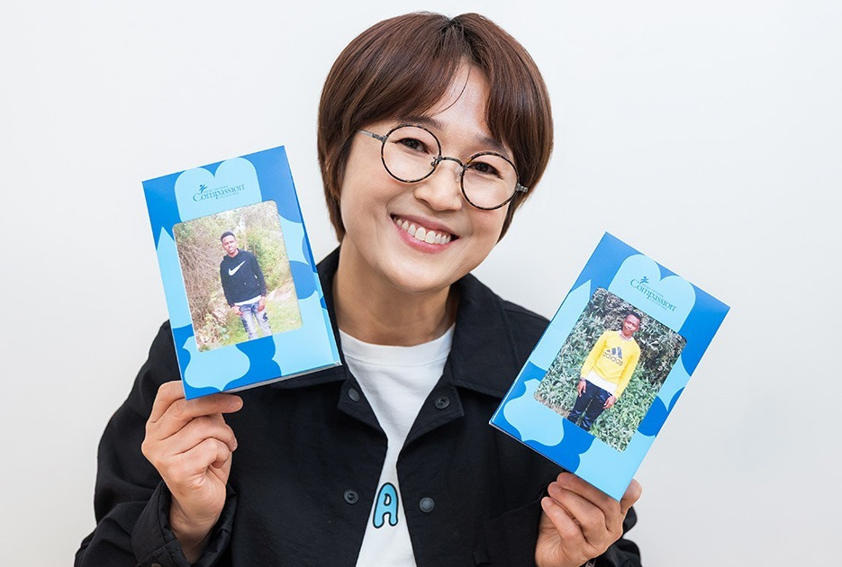 방송인 송은이. 사진=한국컴패션 제공