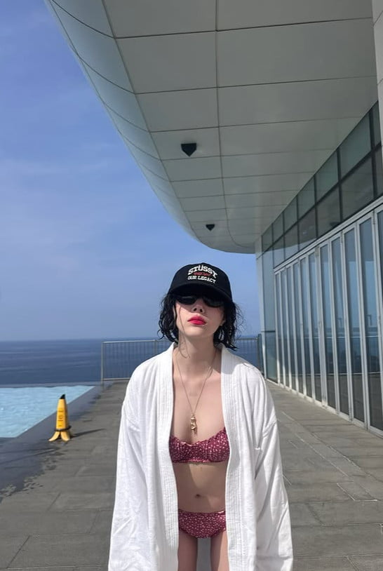 Former AOA Member Jimin Shares Summer Fun and Tattooed Look on Instagram