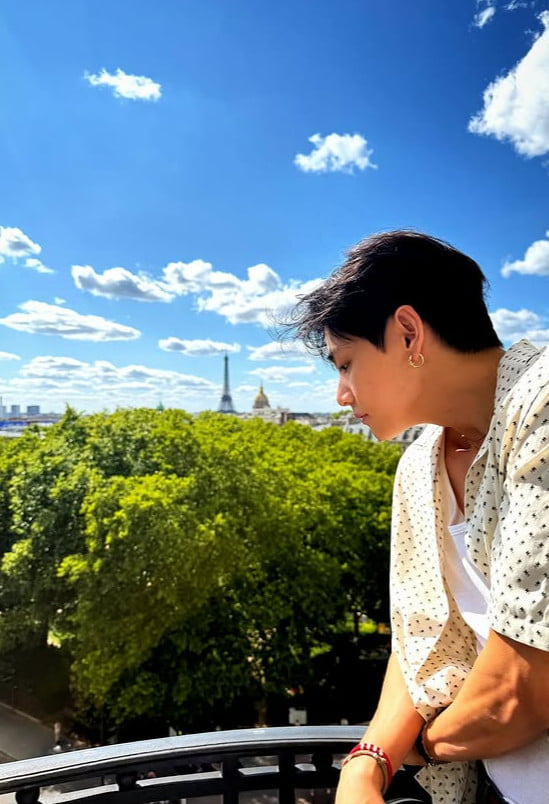 BTS's V Shares Final Glimpses of Paris Amidst Luxury Brand Event