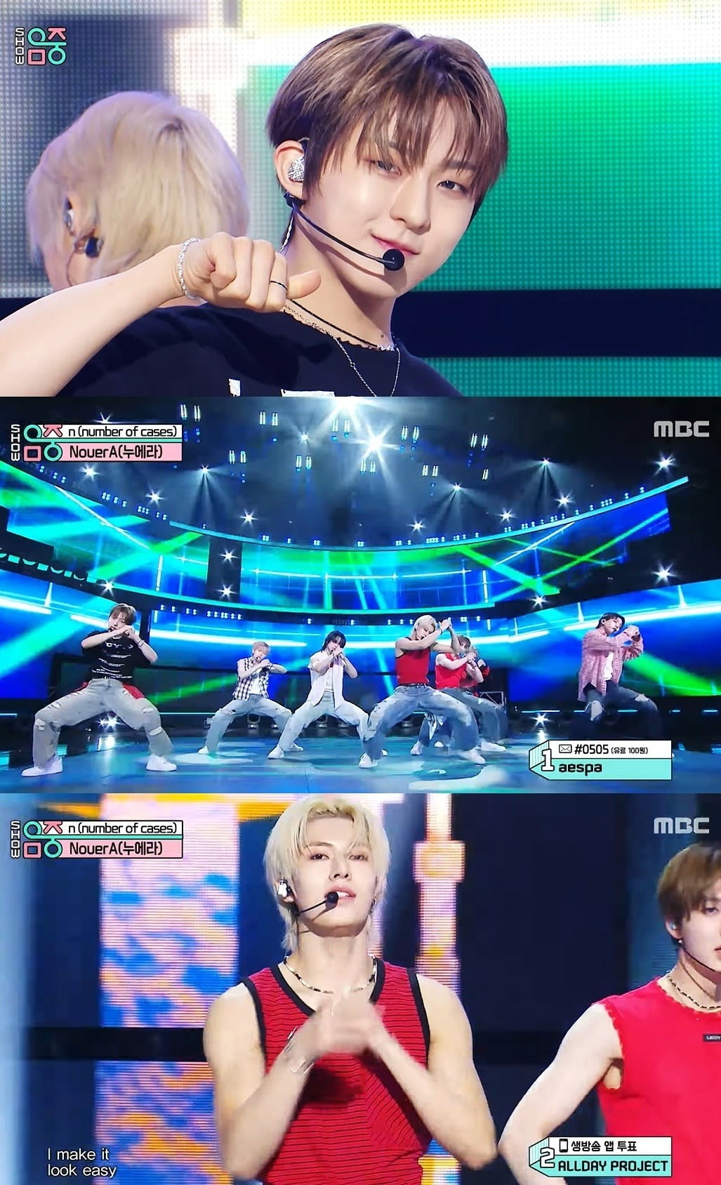 NouerA Captivates with Unique Performance on 'Show! Music Core'