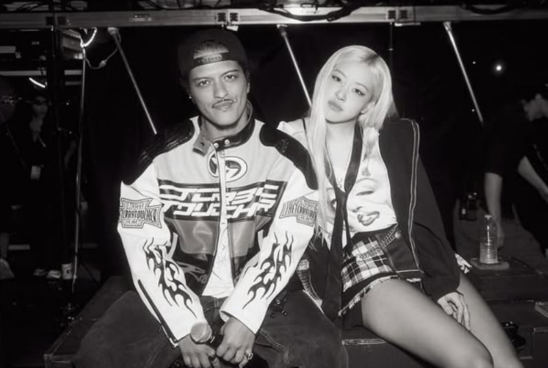 BLACKPINK's Rosé Reunites with Bruno Mars, Kicks Off World Tour