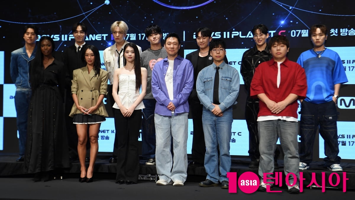 Mnet『ボーイズ 2 プラネット』制作発表会に豪華キャストが集結