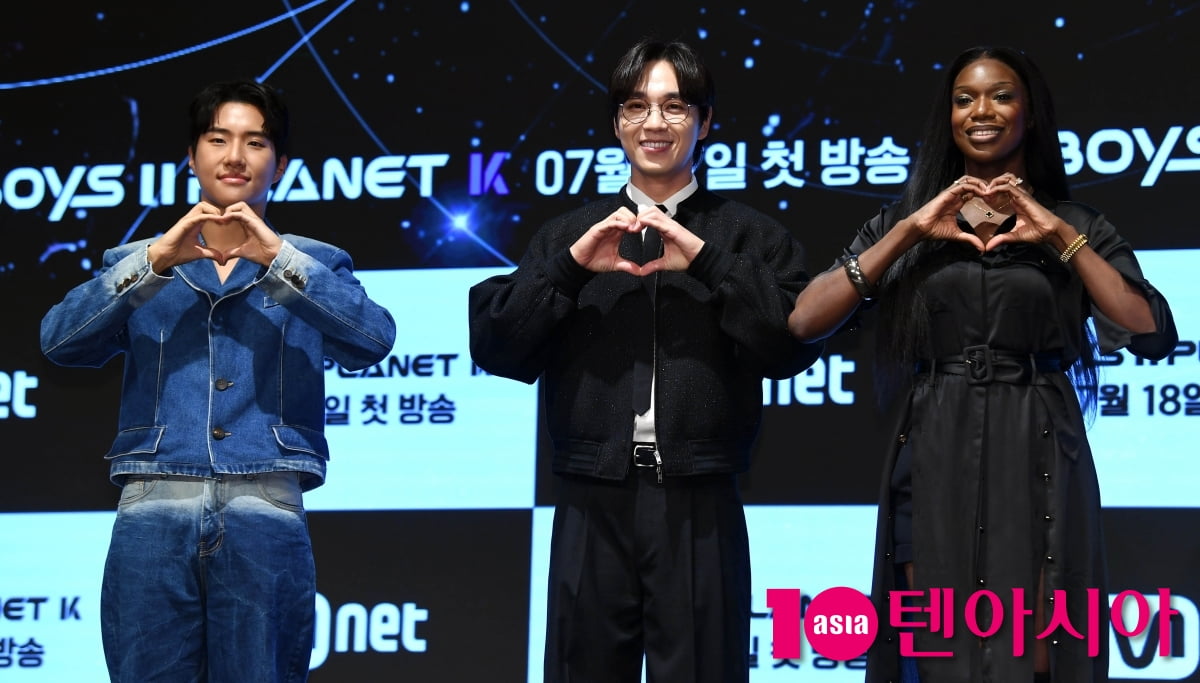 イ・ソクフン、キングキー、カニがMnet『ボーイズ 2 プラネット』制作発表会に登場