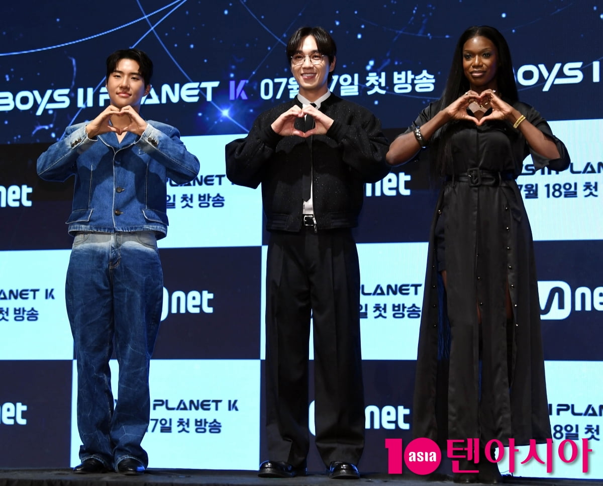 イ・ソクフン、キングキー、カニがMnet『ボーイズ 2 プラネット』制作発表会に登場