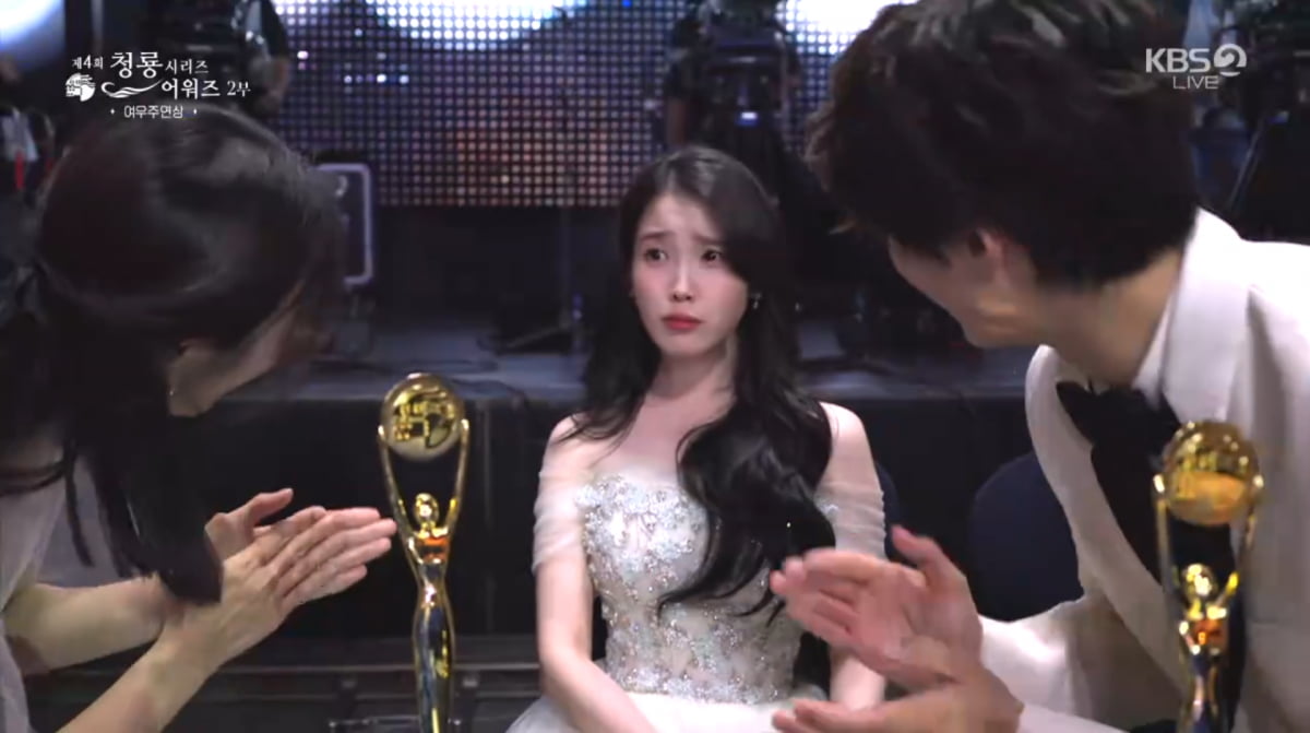 IU Wins Best Actress at the 4th Blue Dragon Series Awards for Netflix's 'You Have Done Well'
